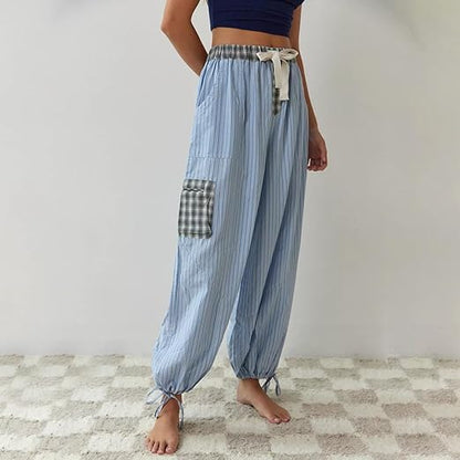 Camilla | Losvallende geruite pyjamaset in casual-chique stijl 7