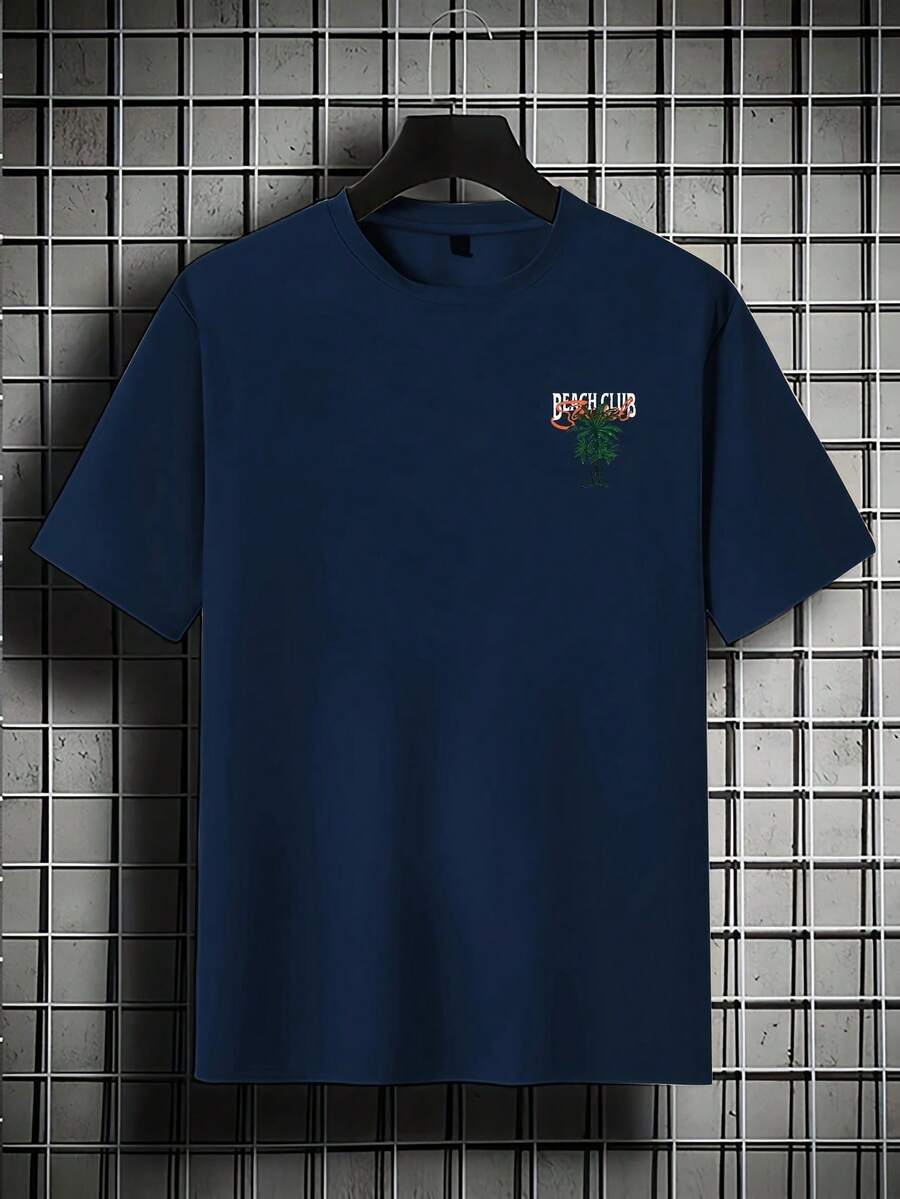 Casual mintgroen heren T-shirt met print en oversized fit 7