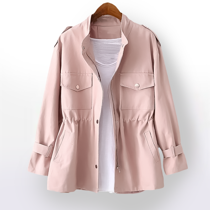 Casual trenchcoat voor dames van luxe Stof | Stijlvol en veelzijdig 1