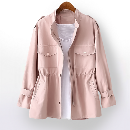 Casual trenchcoat voor dames van luxe Stof | Stijlvol en veelzijdig 1
