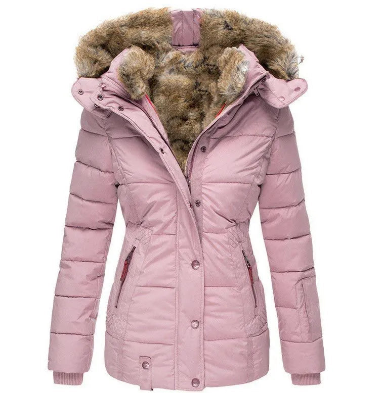 Chique Dames Winterjas | Hoogwaardige Polyester, Elegant en Comfortabel 11