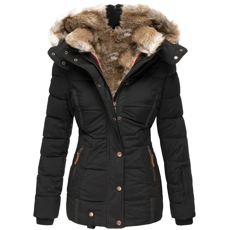 Chique Dames Winterjas | Hoogwaardige Polyester, Elegant en Comfortabel 4