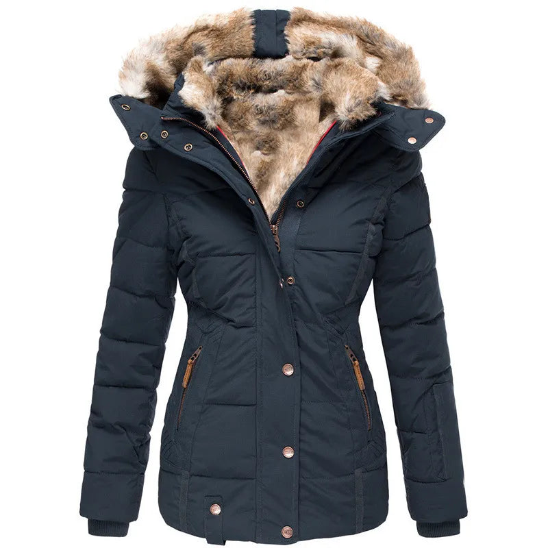 Chique Dames Winterjas | Hoogwaardige Polyester, Elegant en Comfortabel 6