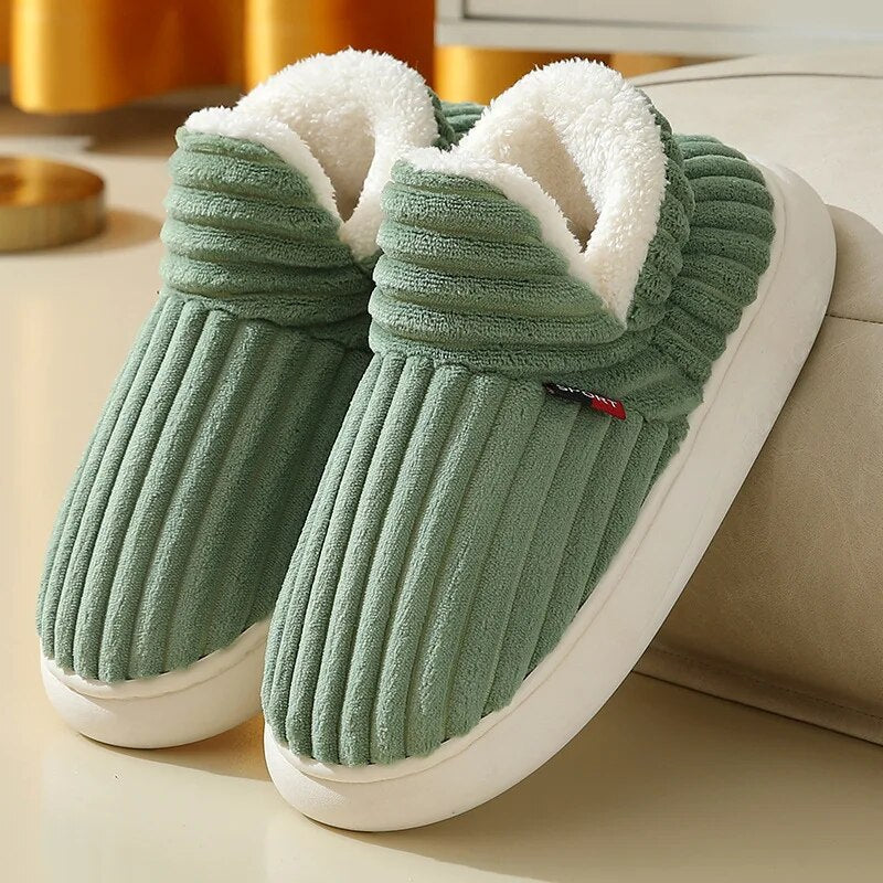 Coco Dames Slippers | Zacht Sherpa Fleece, Antislip Rubberen Zool