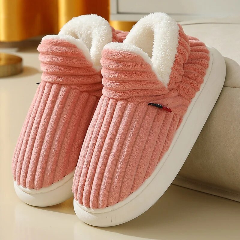 Coco Dames Slippers | Zacht Sherpa Fleece, Antislip Rubberen Zool
