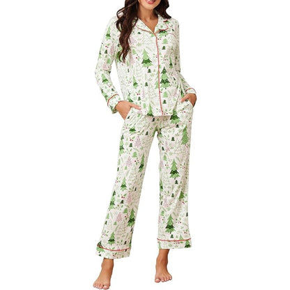 Cora Dames Pyjama | Zachte Stof, Feestelijk Ontwerp 7