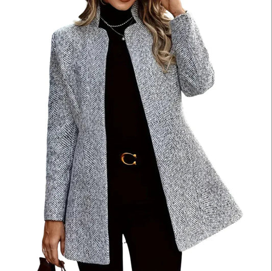 DALINA | Getailleerde blazer met klassieke klasse 0