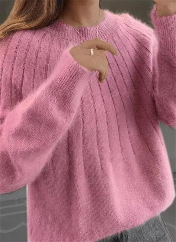 Daisy Dames Pullover | Warme Beige Trui 2