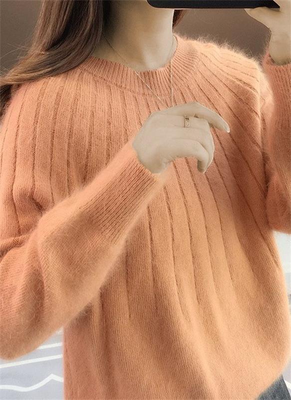 Daisy Dames Pullover | Warme Beige Trui 6