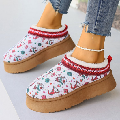 Daisy Dames Slippers | Zachte Bontvoering, Antislip Zool 0
