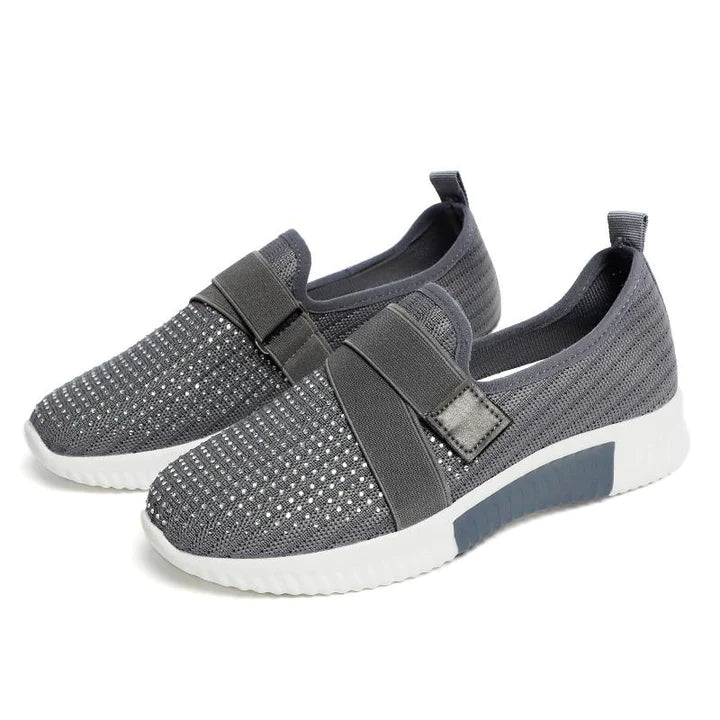 Daisy Dames Sneakers | Ademend Mesh, Klittenband en Comfortabel 4