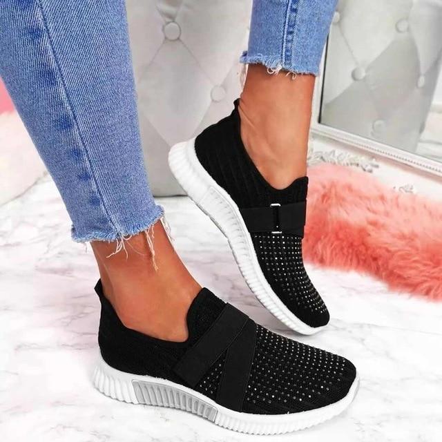Daisy Dames Sneakers | Ademend Mesh, Klittenband en Comfortabel 7