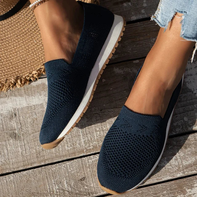 GIANNA | Luchtige gebreide loafers met flexibel comfort