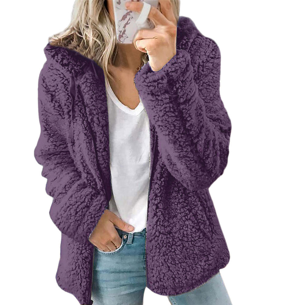 Dames-Hooded Jacket – Casual & Warm 1