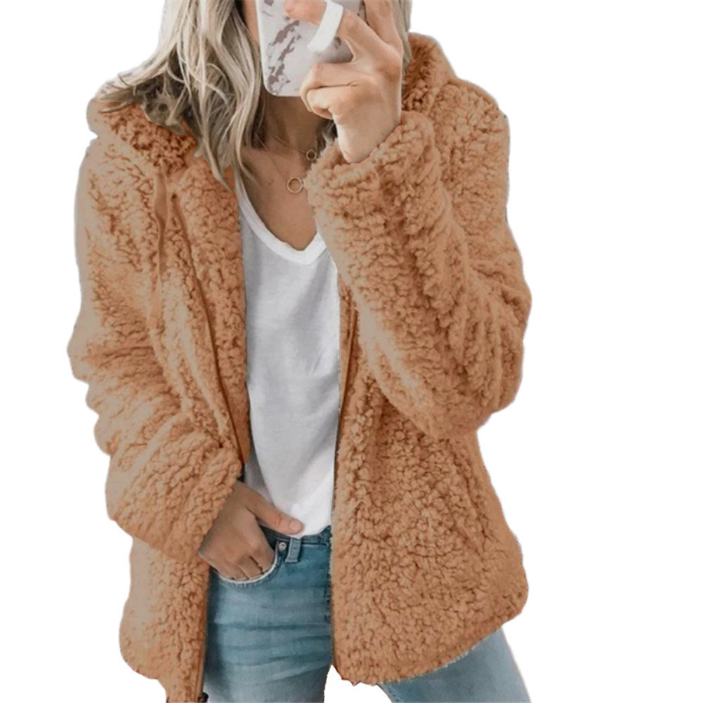Dames-Hooded Jacket – Casual & Warm 4