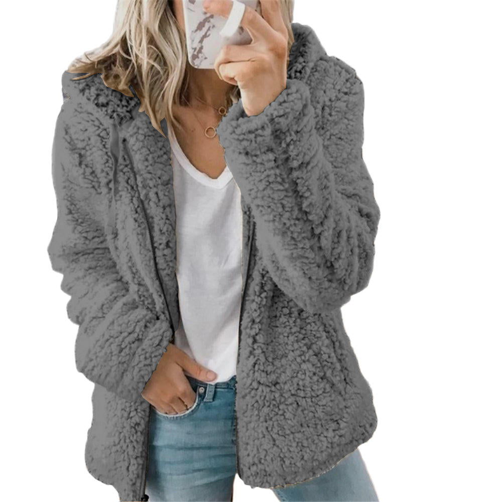 Dames-Hooded Jacket – Casual & Warm 6