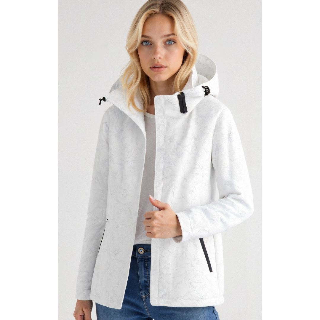 Dames-Hooded Windbreaker met Rits – Licht & Sportief 1