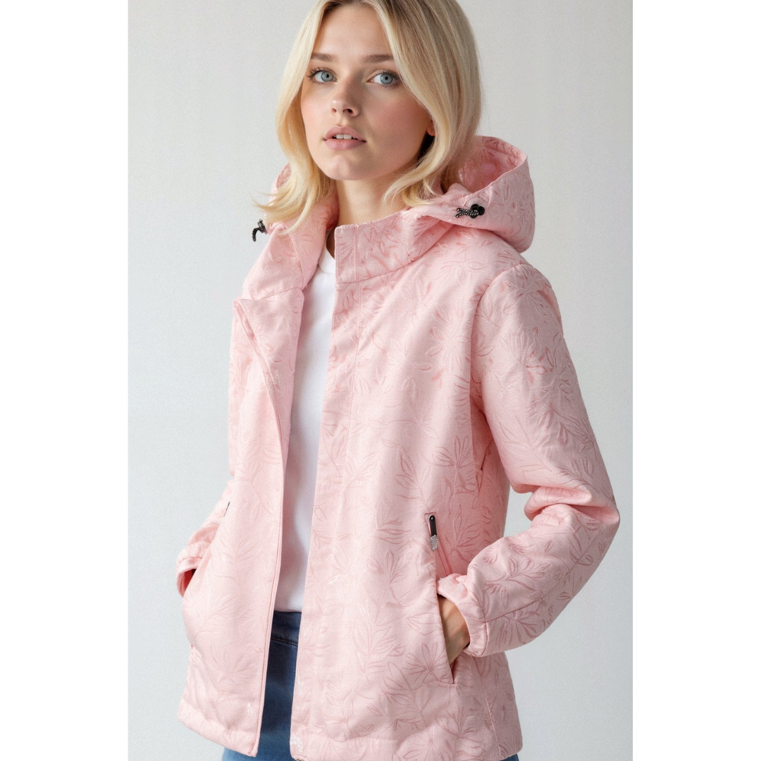 Dames-Hooded Windbreaker met Rits – Licht & Sportief 2