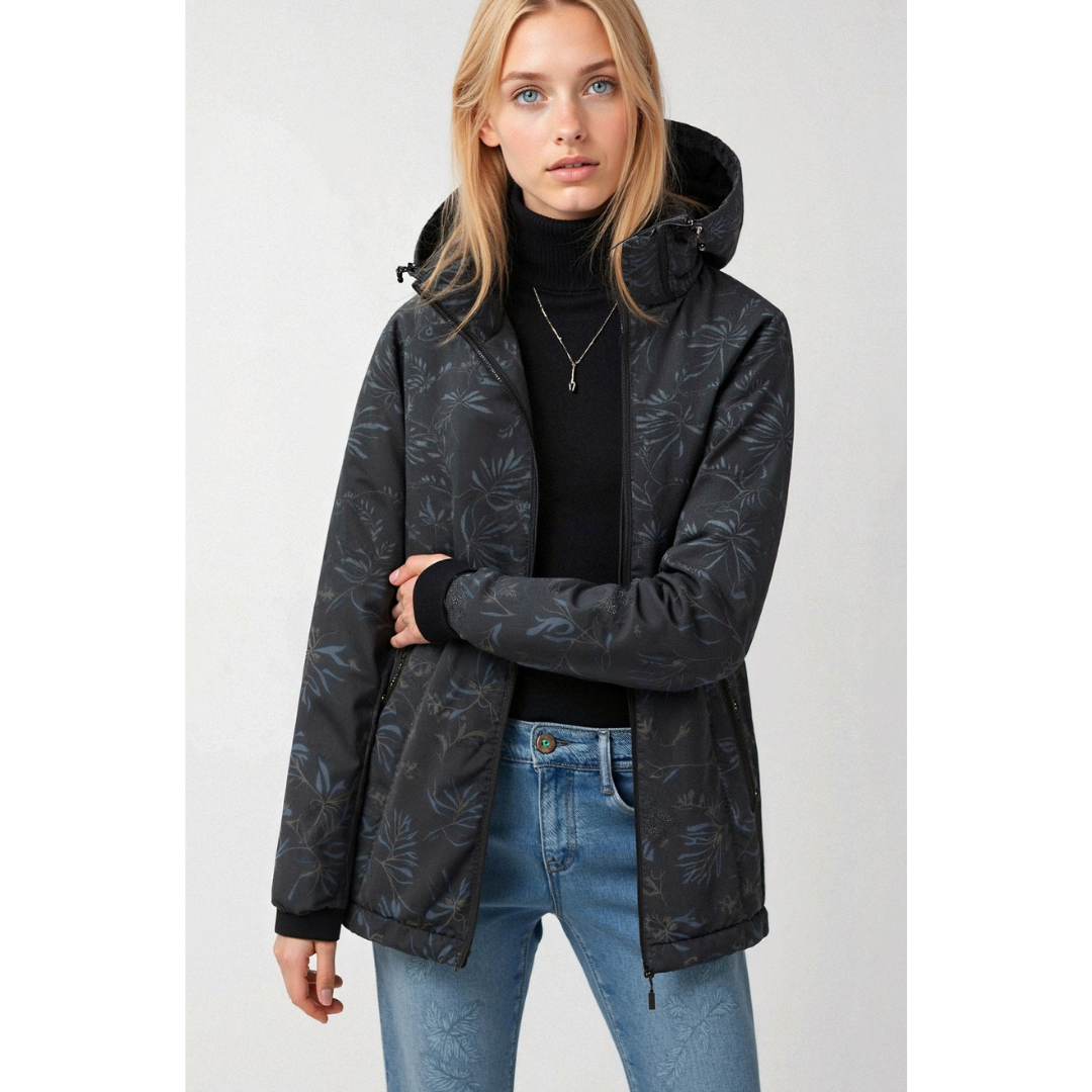 Dames-Hooded Windbreaker met Rits – Licht & Sportief 4