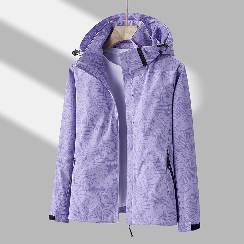 Dames-hooded jacket met rits – Waterdicht & Modern 4
