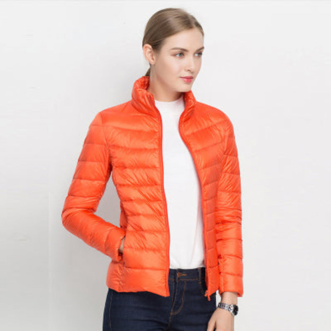 Dames Gewatteerde Jas met Lange Mouwen – Warm & Stijlvol 3