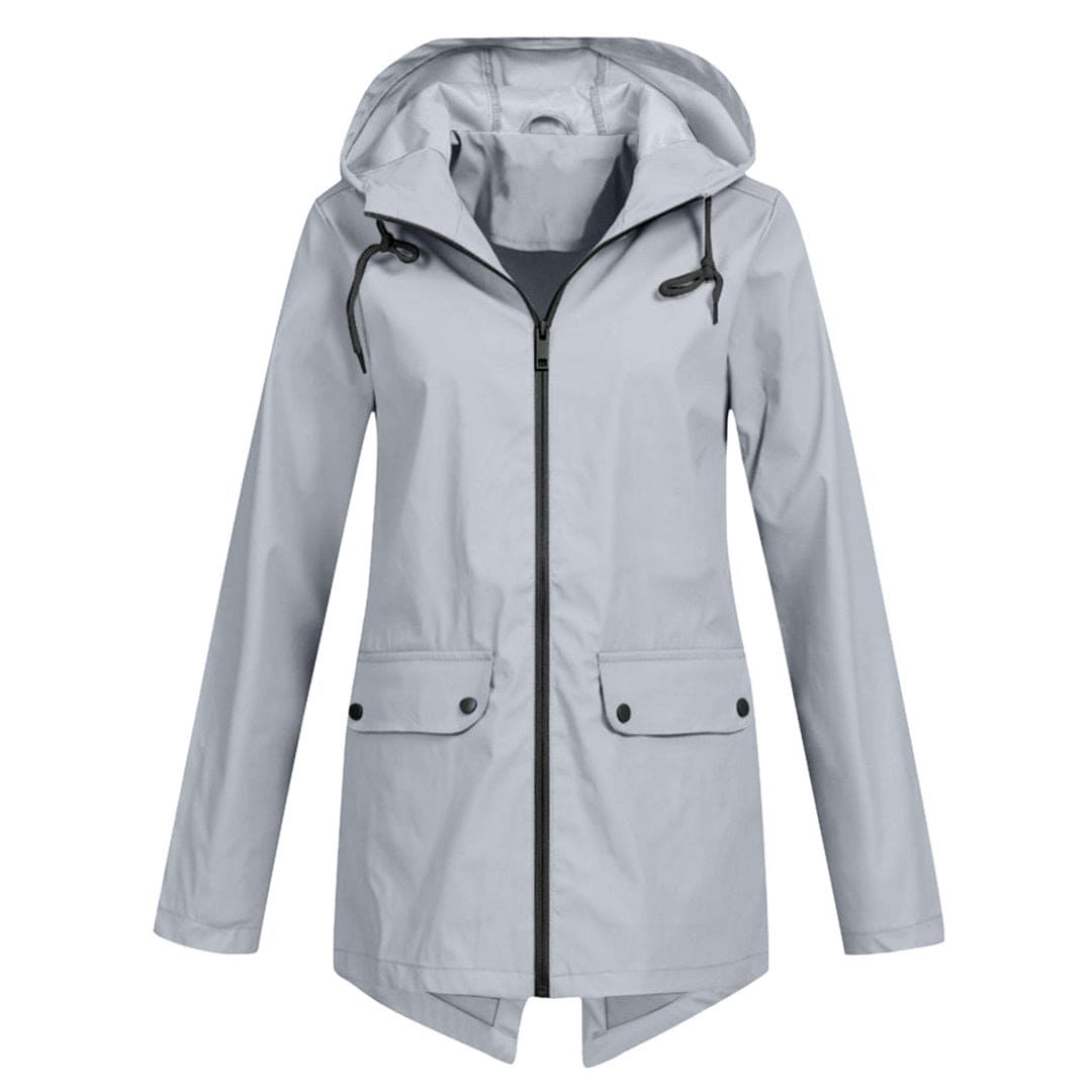 Dames Regenjack met Capuchon – Waterdicht & Modern 10