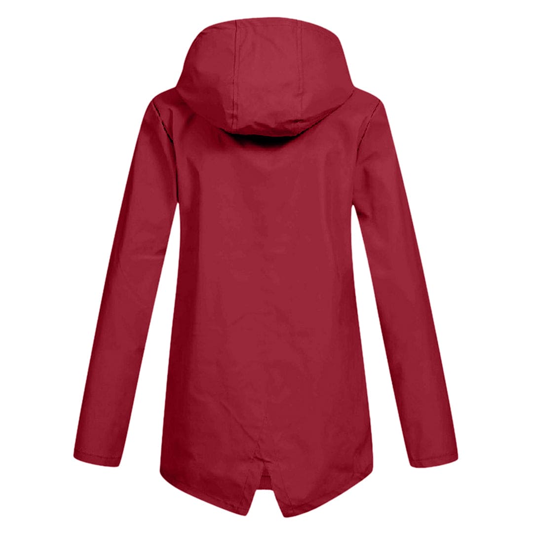 Dames Regenjack met Capuchon – Waterdicht & Modern 2