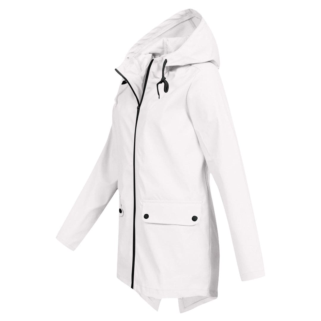 Dames Regenjack met Capuchon – Waterdicht & Modern 3