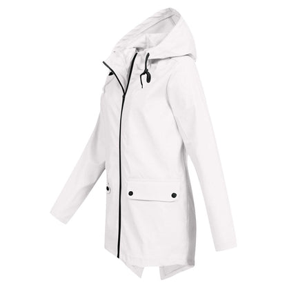 Dames Regenjack met Capuchon – Waterdicht & Modern 3