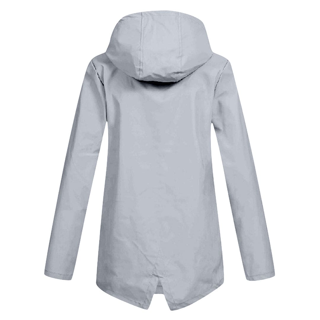 Dames Regenjack met Capuchon – Waterdicht & Modern 6