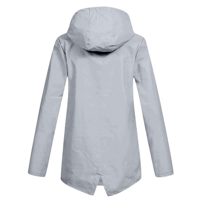 Dames Regenjack met Capuchon – Waterdicht & Modern 6