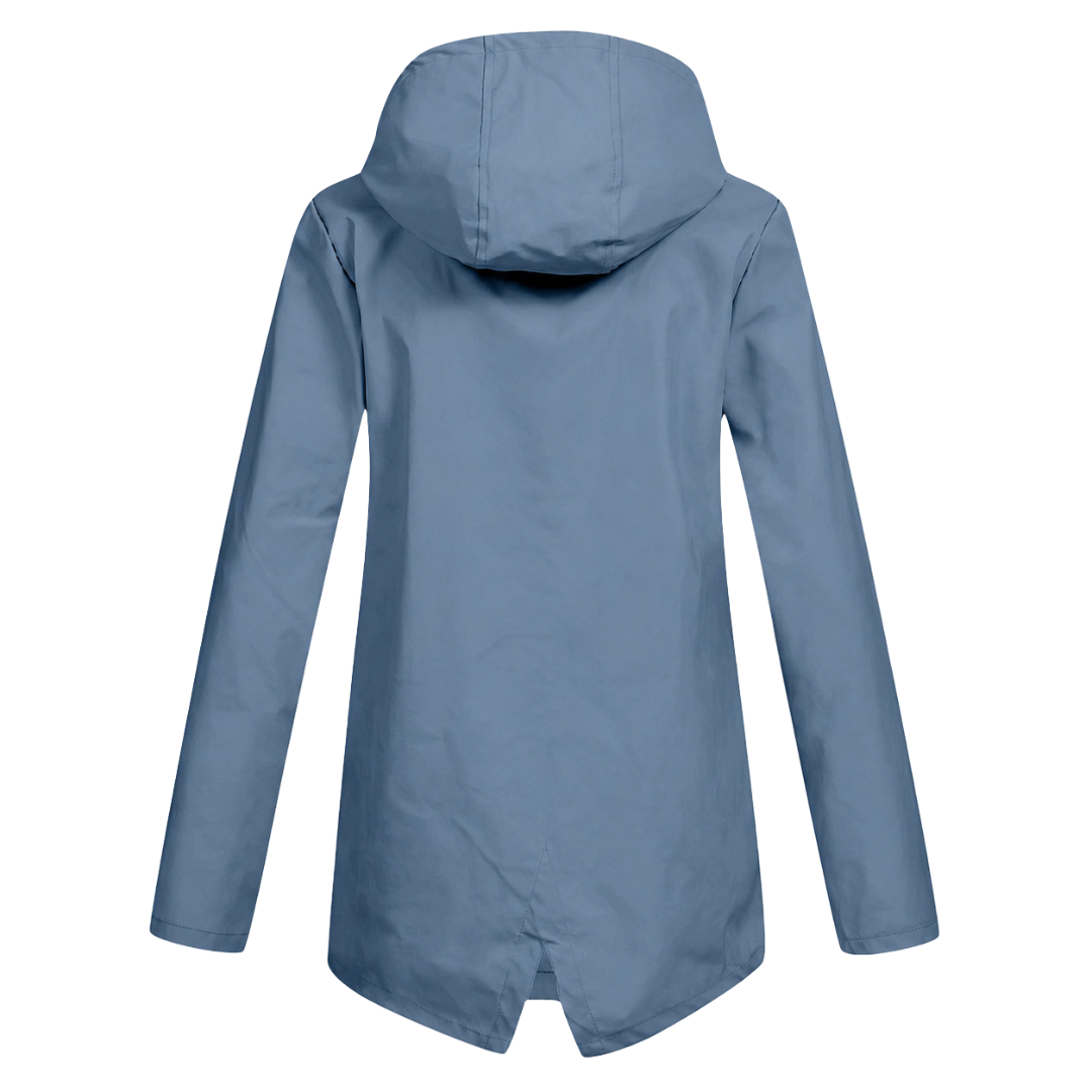 Dames Regenjack met Capuchon – Waterdicht & Modern 8
