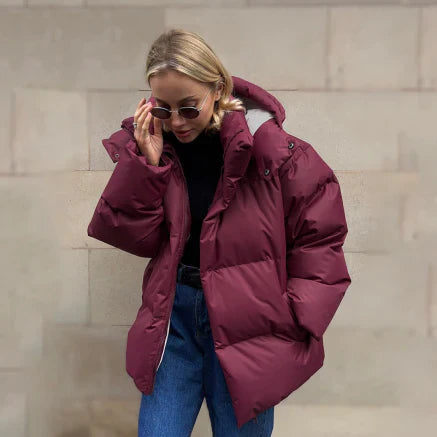 Dames Winter Pufferjack – Klassiek & Warm 0