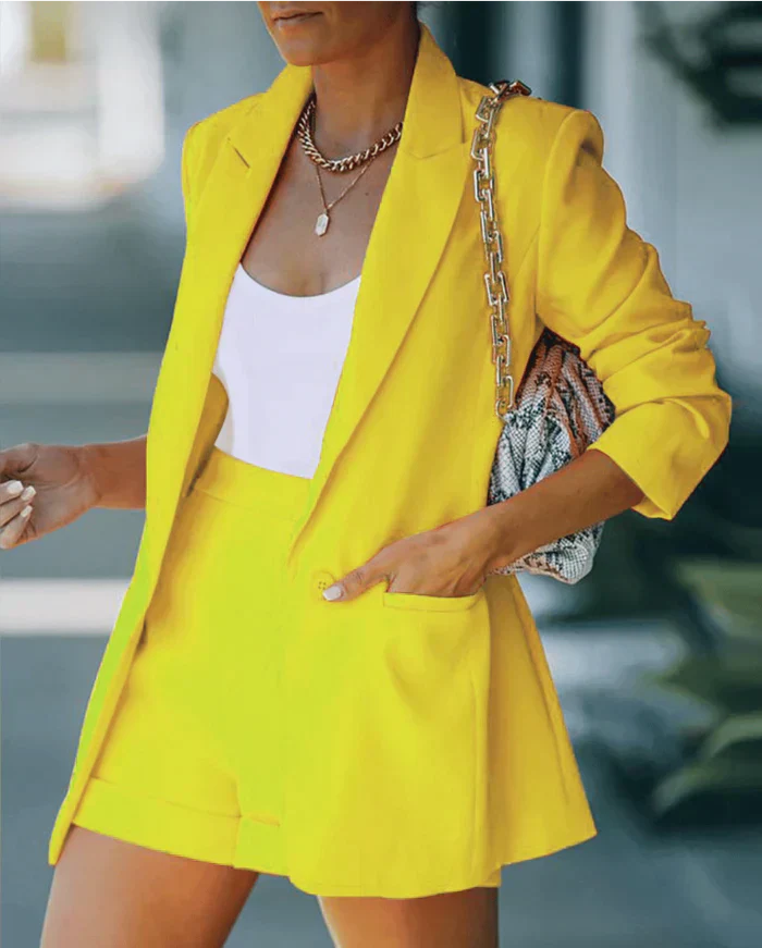 Liora – Blazer Short Set