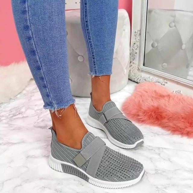 Diva Dames Sneakers | Ademend Mesh, Klittenbandsluiting, Comfortabel 0