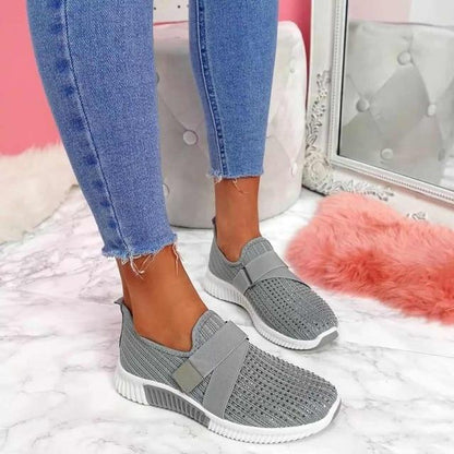 Diva Dames Sneakers | Ademend Mesh, Klittenbandsluiting, Comfortabel 0