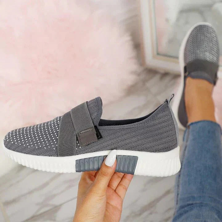 Diva Dames Sneakers | Ademend Mesh, Klittenbandsluiting, Comfortabel 5