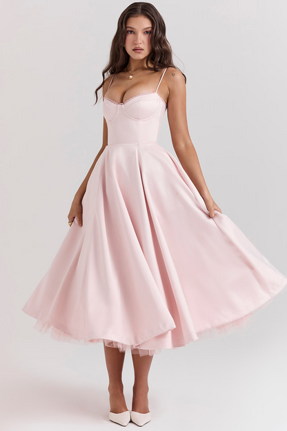 ELIORA | Elegante Midi-Jurk met Tule Rok 3