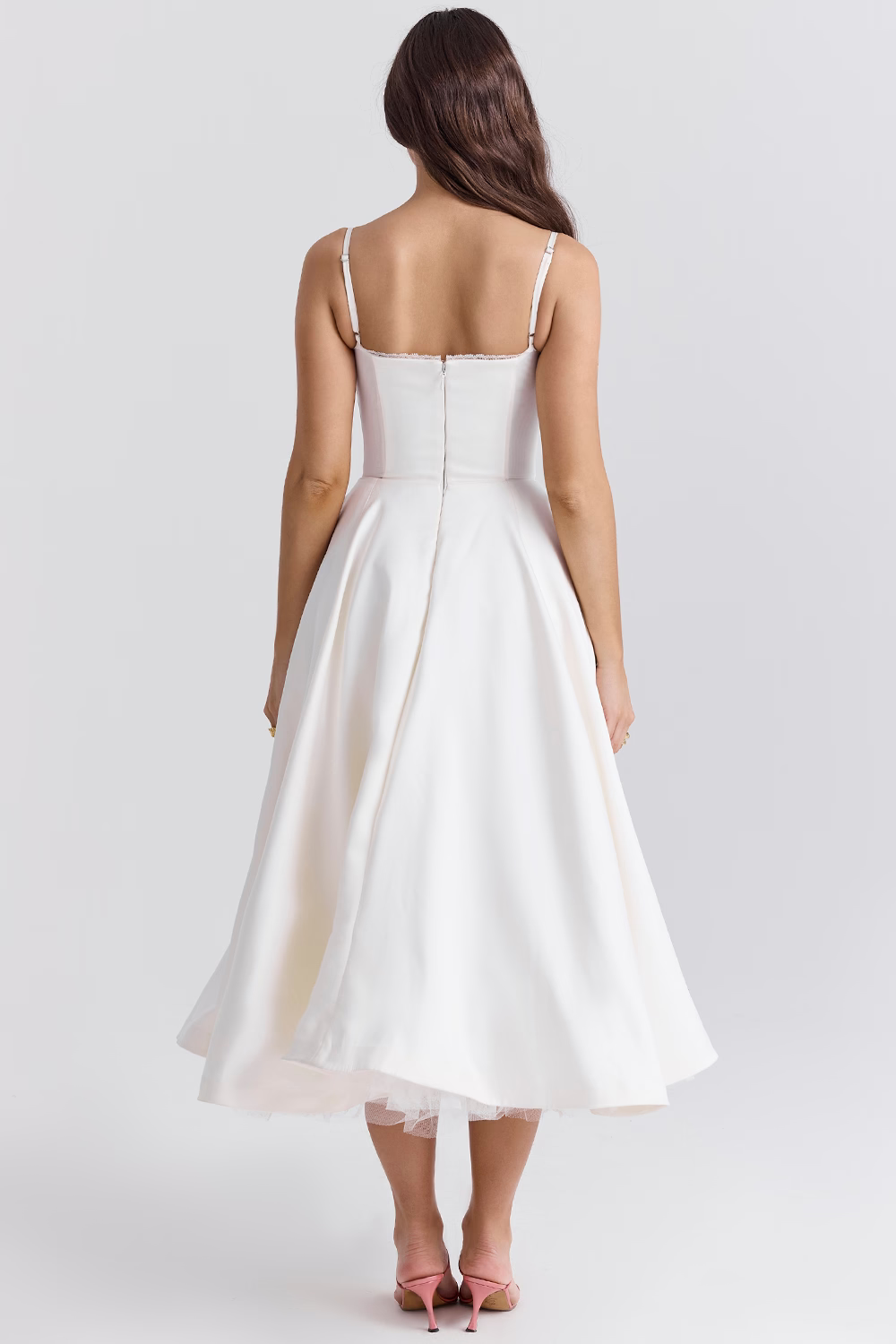 ELIORA | Elegante Midi-Jurk met Tule Rok 6
