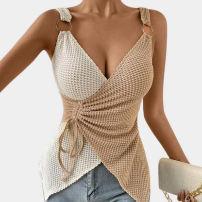ELODIA | Mouwloze Top met Tijdloos Design 3