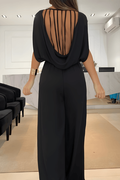 EMELIA | Mouwloze jumpsuit met wijdvallende pijpen 2