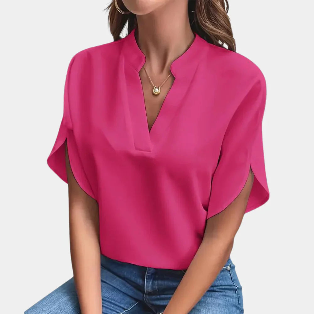 EVINA | Luchtige Zomerblouse met Losse Pasvorm 2