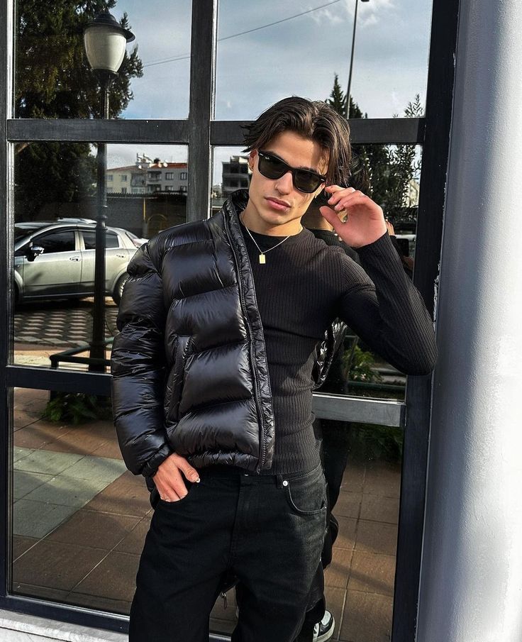 Eddie Heren Pufferjack | Zacht Katoen, Ademend en Glanzend Design 3