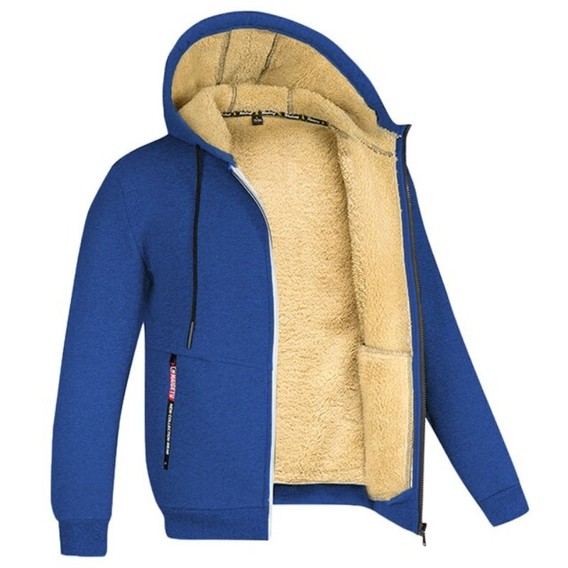 Elan Heren Wintervest | Gebreid Met Wolvoering, Moderne Pasvorm