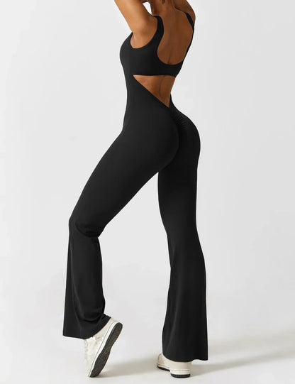 Elena Jumpsuit | Flared Fit | V-Back Design | Shaping & Comfort | Trendy Must-Have 2
