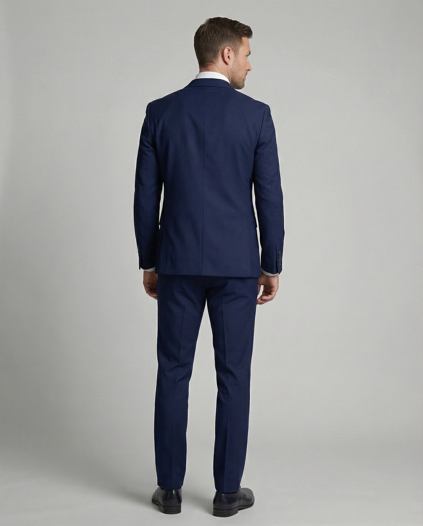 Elias Heren Pak Zwart | Slim Fit, Polyester Mix, Elegant 2