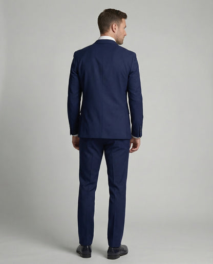 Elias Heren Pak Zwart | Slim Fit, Polyester Mix, Elegant 2