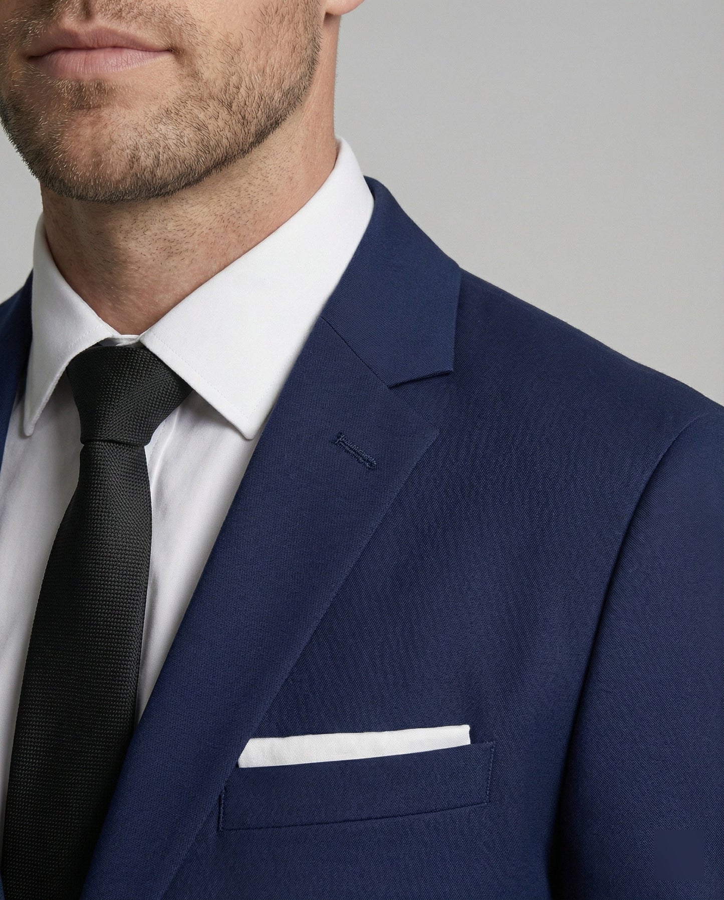 Elias Heren Pak Zwart | Slim Fit, Polyester Mix, Elegant 3