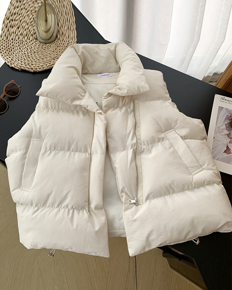 Eline Dames Gewatteerde Jas | Polyester, Mouwloos 0