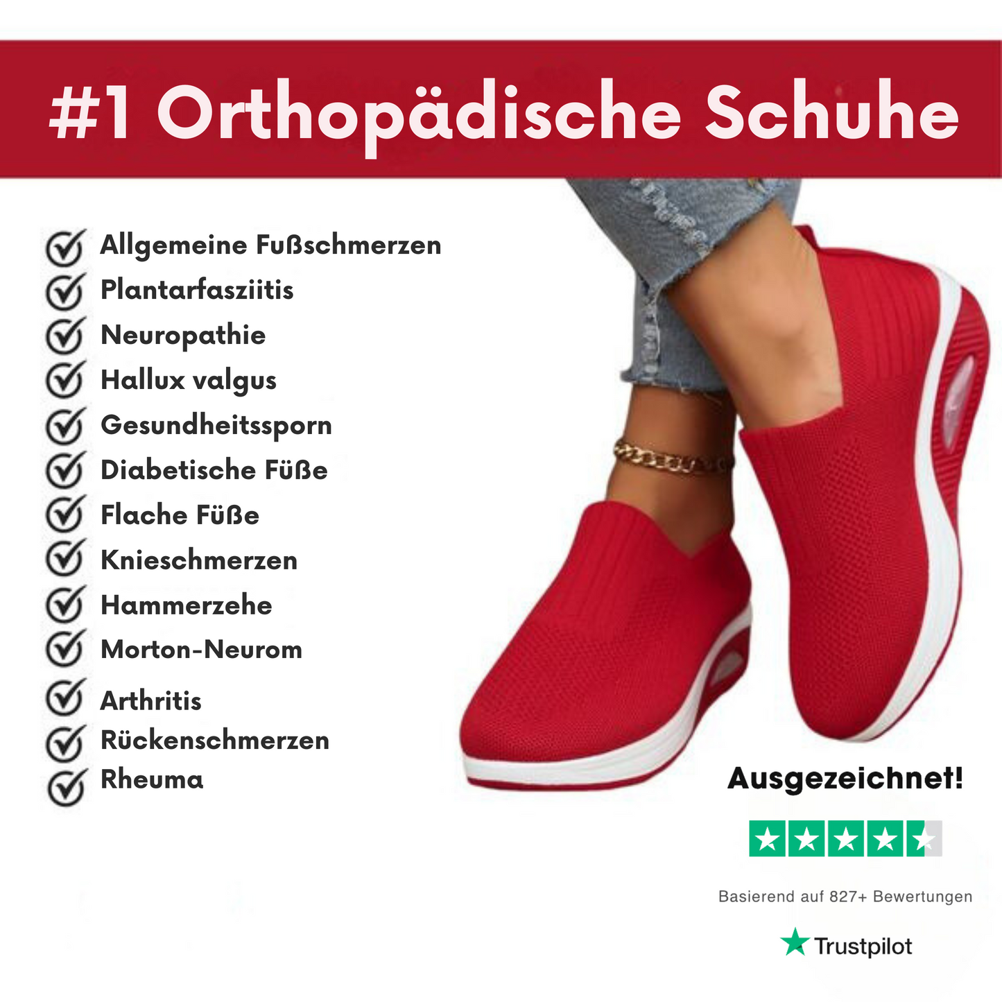 Ella Dames Sneakers | Elastisch Mesh, Verhoogde Sleehak 3